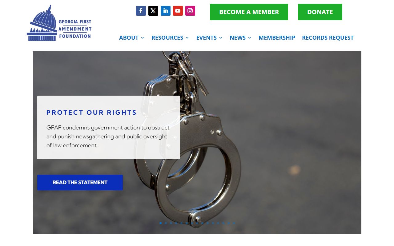 Georgia First Amendment Foundation open government guide